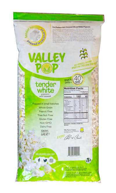 16 oz Big Bag of Tender White Popcorn