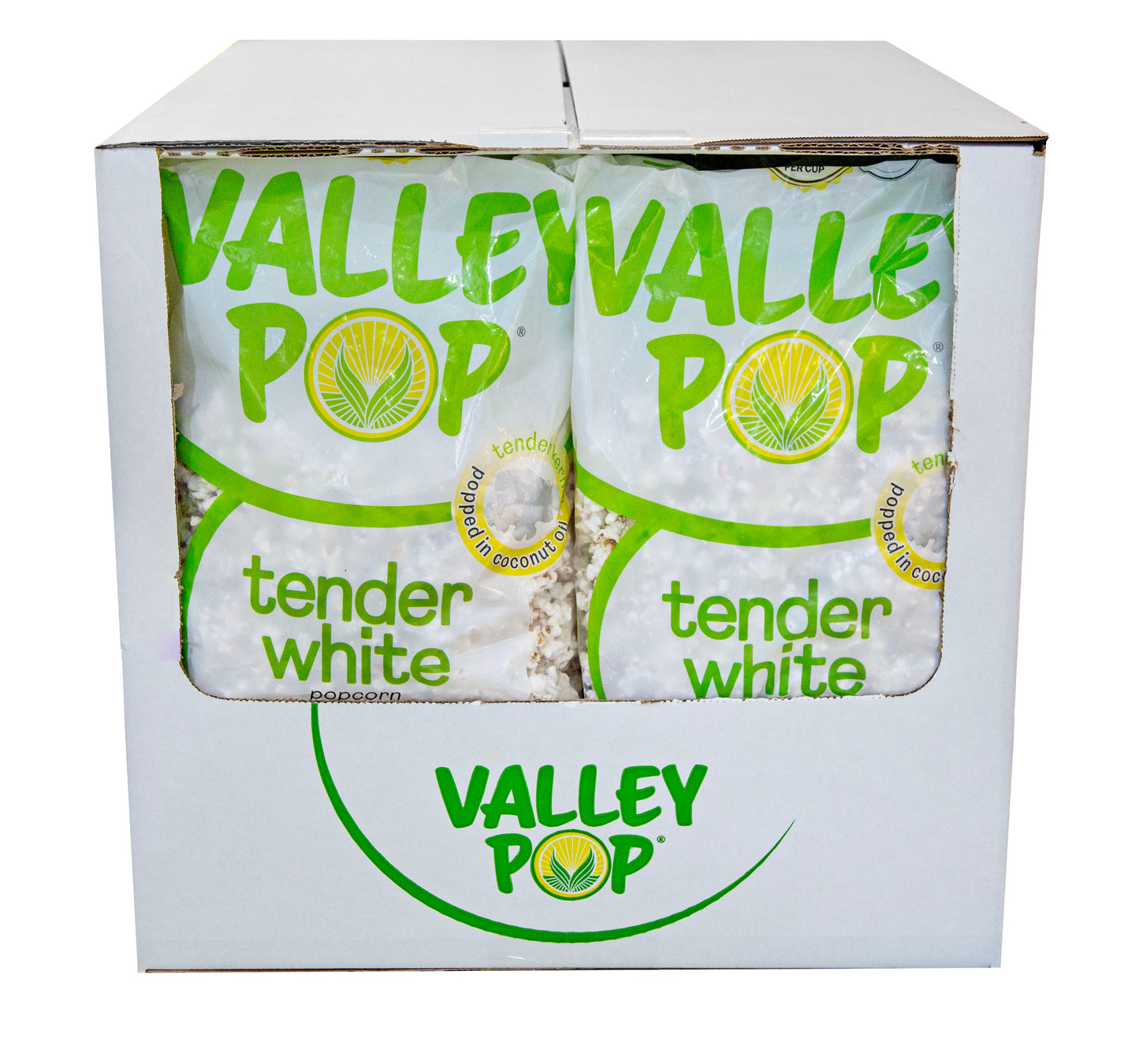8 Count - 16 oz Big Bag of White Popcorn