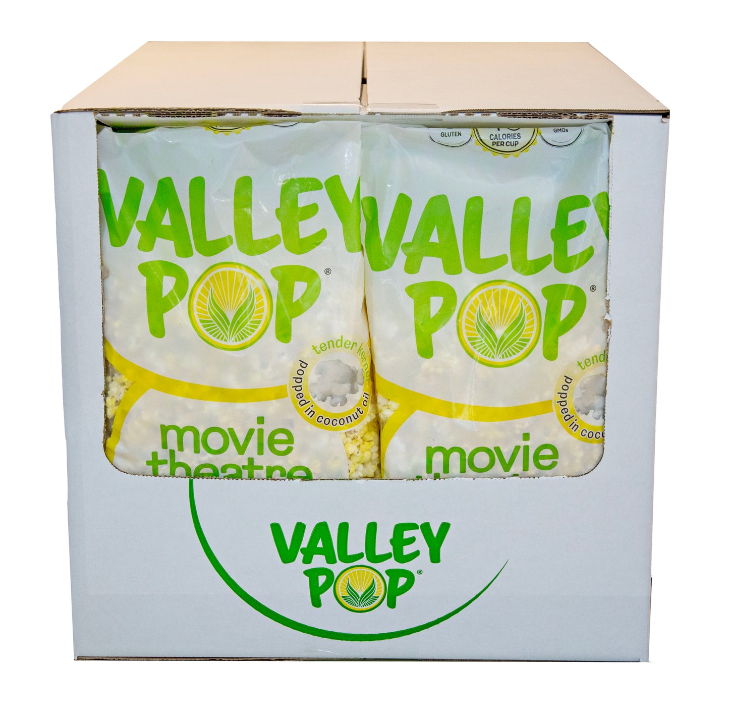 8 Count - 16 oz Big Bag of Yellow Popcorn