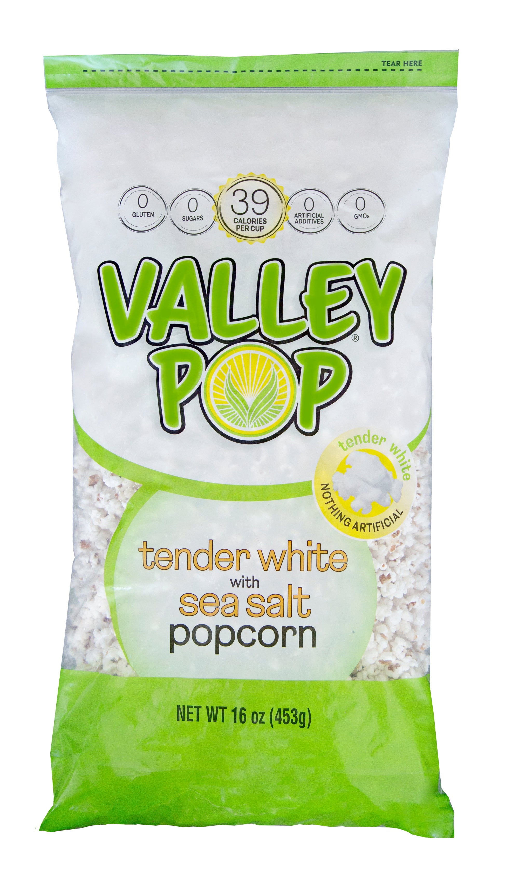 16 oz Big Bag of White Popcorn