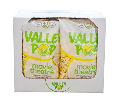 6 Count - 6.5 oz Bag of Movie Theater Yellow Popcorn