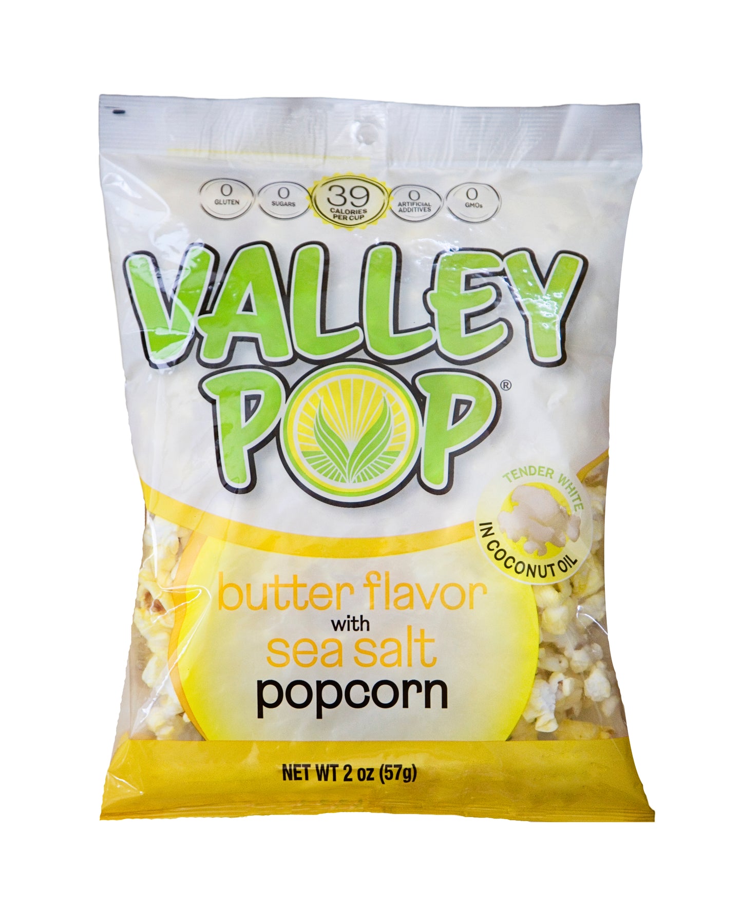 2 oz Bag of Yellow Popcorn
